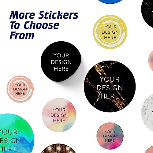 Custom Vinyl Stickers Your Image (100 Count)