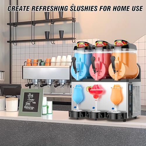Ultimate Commercial Slushy Machine (Commercial-12L*3Tank)