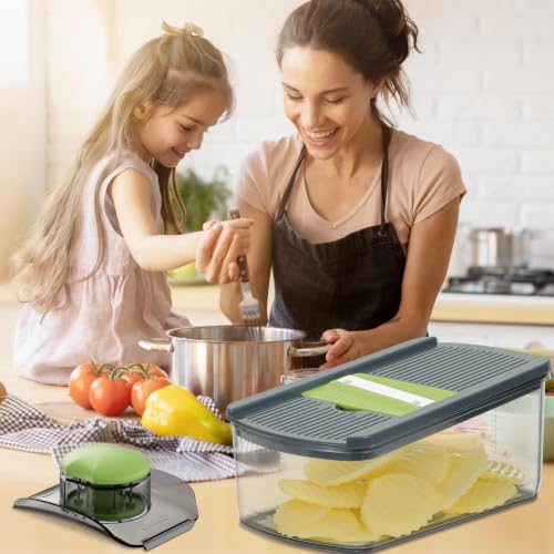 Mandolin Slicer for Kitchen Food (6 Count)
