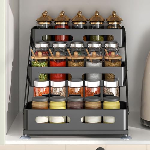 3 Tier Foldable Spice Rack