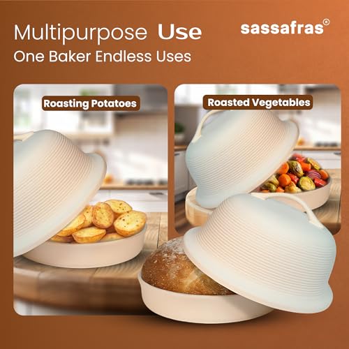 Superstone Stoneware La Cloche Bread Baker (Bisquee)