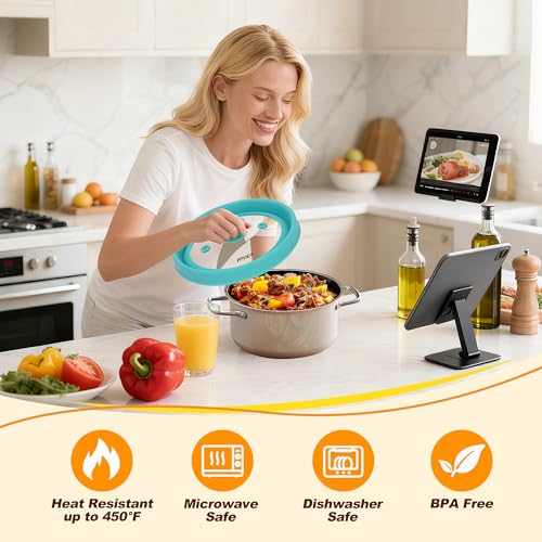 Microwave Splatter Cover (Blue / 11.8inch)