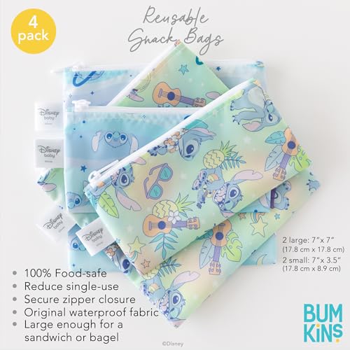 Reusable Sandwich and Snack Bags (Disney Stitch)