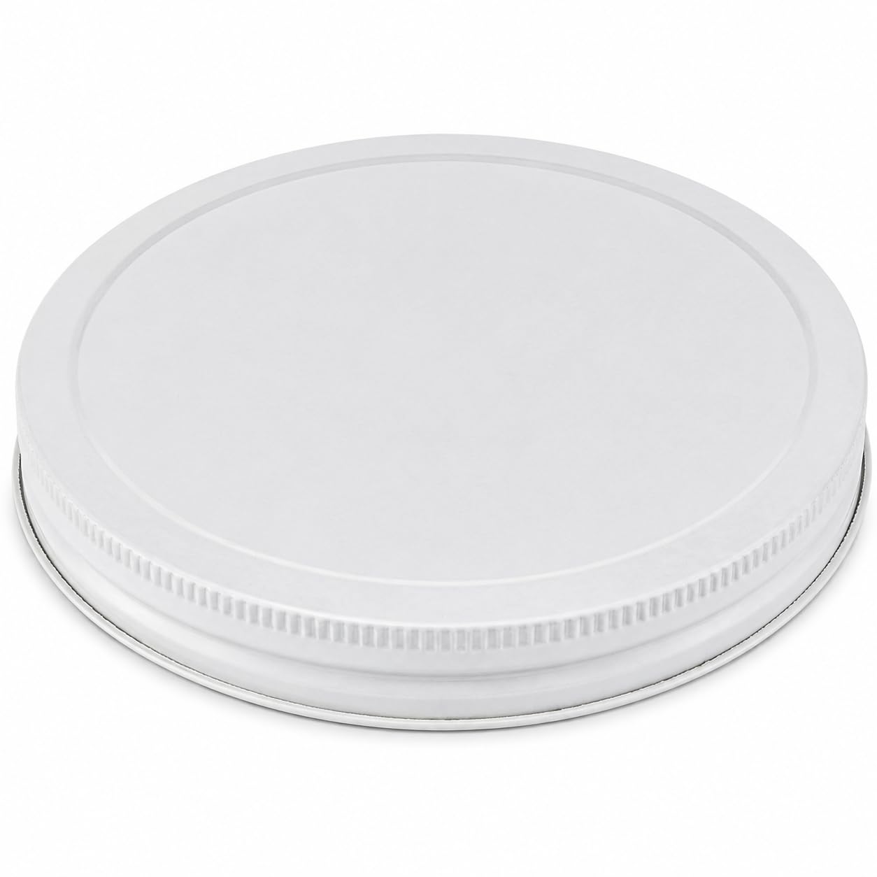 Set of 3 One Gallon Large Glass Jar with Lid (White Lid / 1 Gallon)
