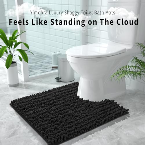 Toilet Rug U Shaped Washable 24x24 Inch