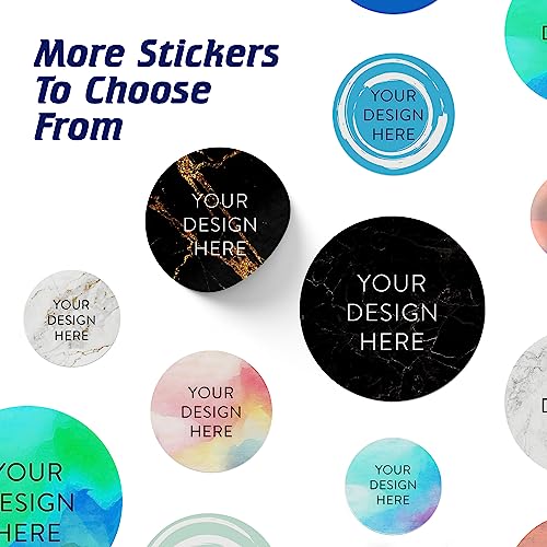 Custom Vinyl Stickers Your Image (100 Count)