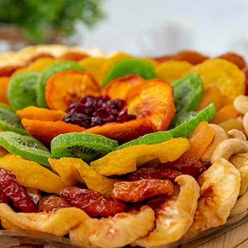 Dried Fruit and Nut Gift Basket (Cream Box)