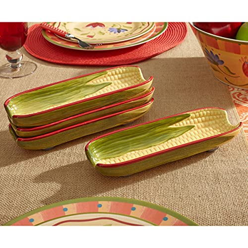 Napoli Corn Dishes (Multicolor / Set of 4 / Napoli)