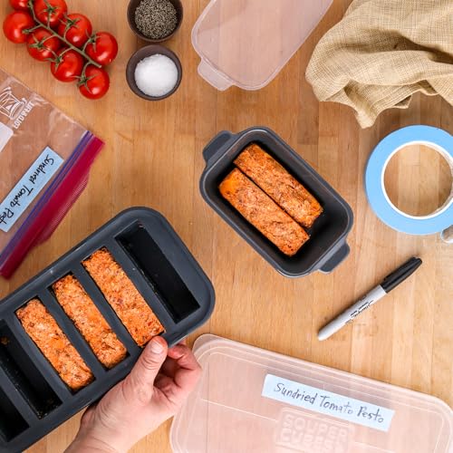 5"x3" Ceramic Baking Dishes with Lids (Charcoal / 5"x3" - MADE IN USA)