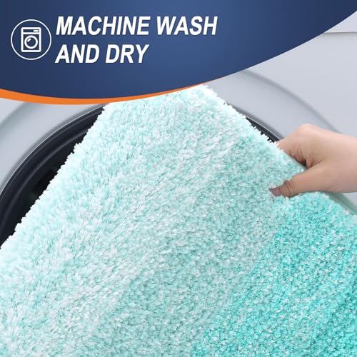 Large Bathroom Rugs 44x32 (44" X 32" / Teal)