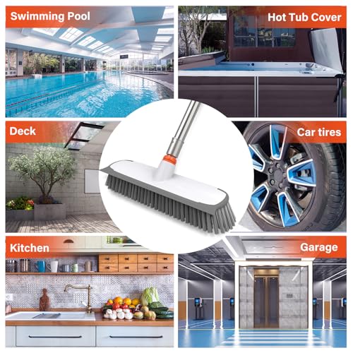 Floor Scrub Brush & V (Orange-2)