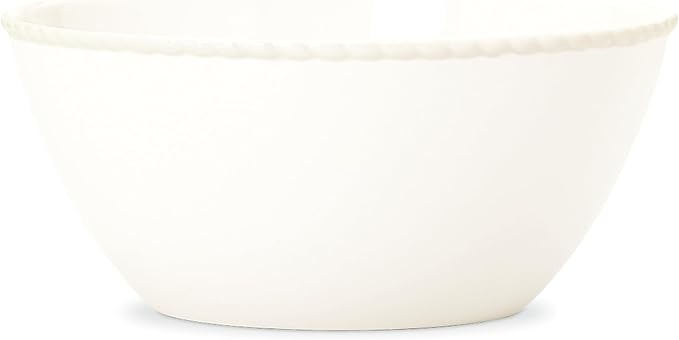kate spade new york Wickford Fruit Bowl, 1 Count, White
