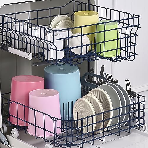 Heritage 10 Piece Pastel Tall Canister Set (5 Tall Canister Set - Heritage Multicolor)