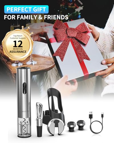 Electric Wine Opener 7 (Silver / Prestige Set)