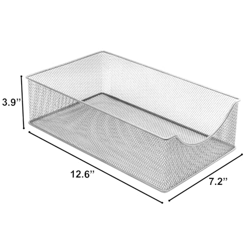 Pull Out Under Sink Organizer (1 Pack / Silver)