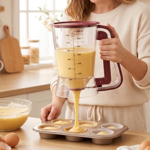 Pancake Batter Dispenser (Reddish brown)