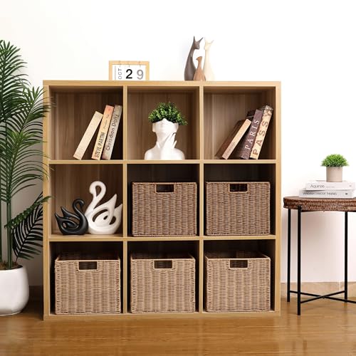 Wicker Storage Basket (Brown)