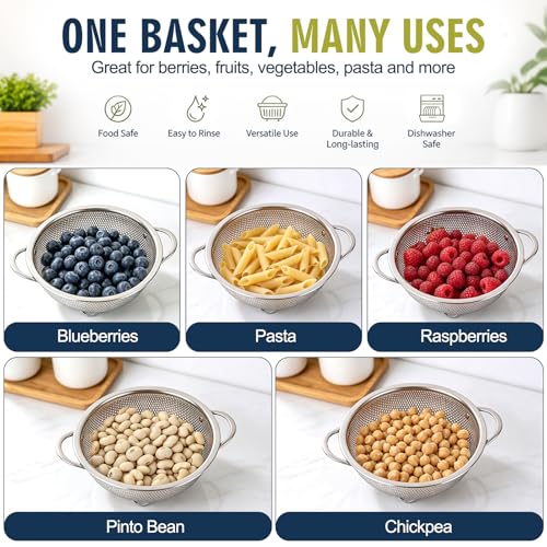 Small Colander Set of 2 (Small Colander 2 PCS)