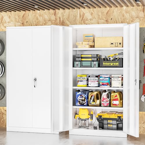 Storage Cabinet (White / 71")