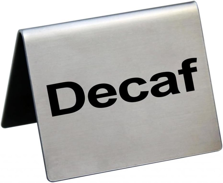 Stainless Steel Table Tent Sign