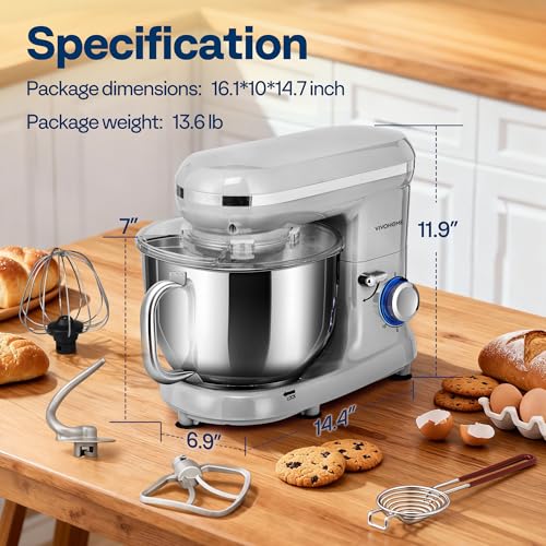 Stand Mixer 6 (Silver)