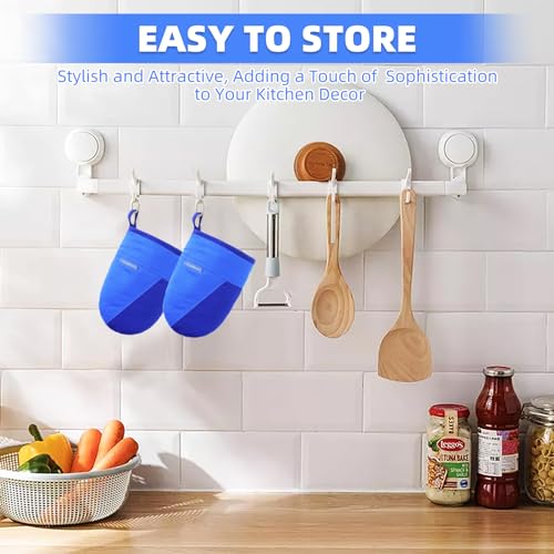 Mini Oven Mitts (Dark Blue)