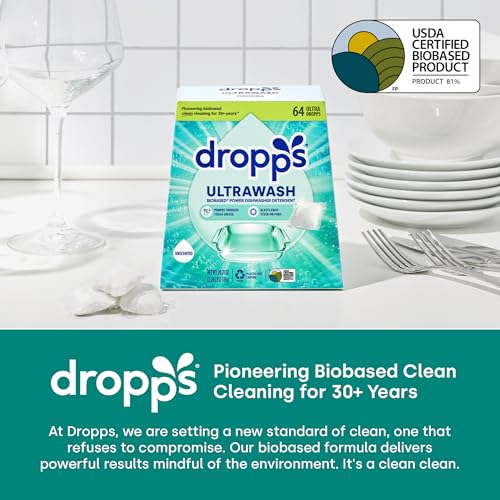 UltraWash Dishwasher Detergent Pods (64 Count (Pack of 1))