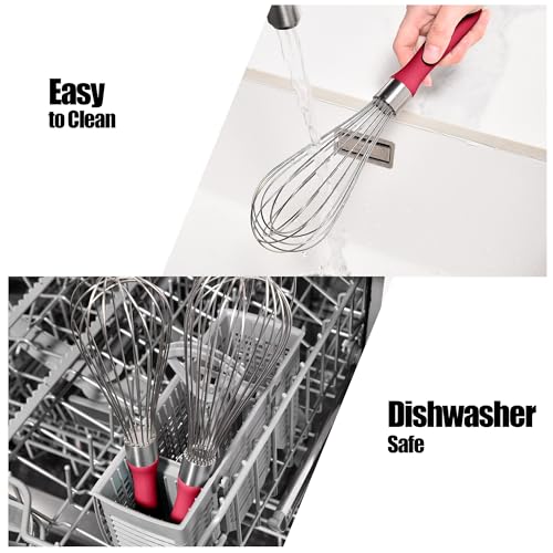 18 8 Stainless Steel Balloon Whisk for Cooking