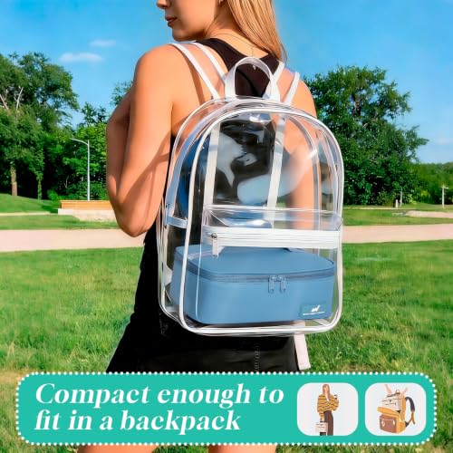 NOL Insulated Lunch Bag for Adults (Dusty blue / Small (4.5 Liters))