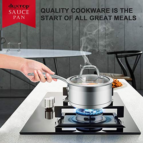 Stainless Steel Sauce Pan with Lid (2.5 Quarts)
