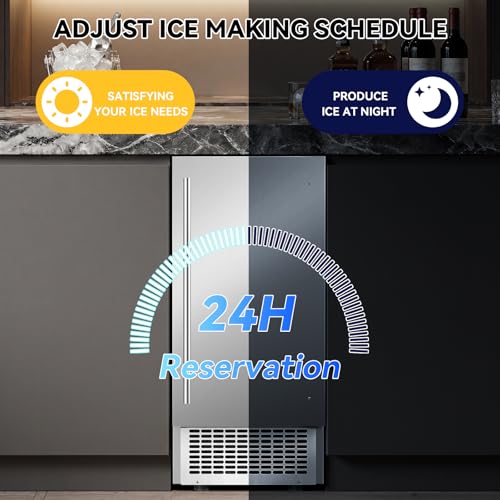 Under Counter Ice Maker (Stainless Steel)