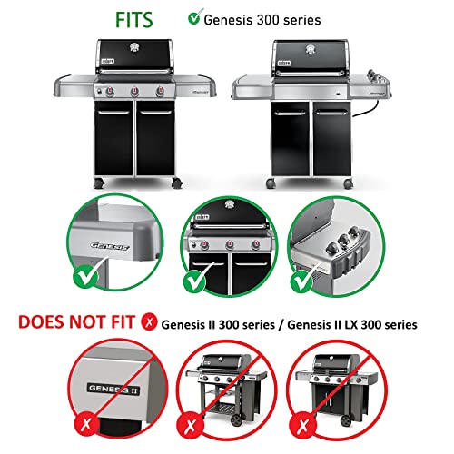 9.5MM 19.5" Sear Grate for Weber Genesis 300 Series (9.5MM Sear Grate - 2 PC)