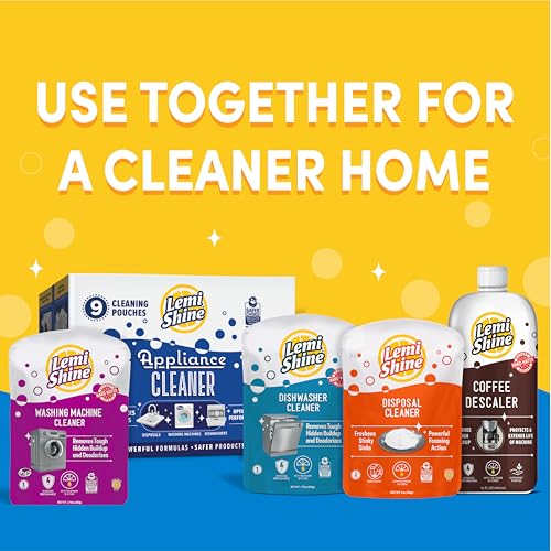 Natural Appliance Cleaner & Deodorizer (1.78 Ounce (Pack of 9))