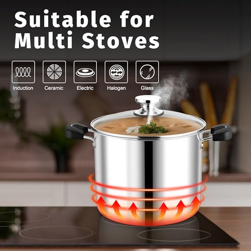 12 Qt Pot with Lid (12 Quarts)