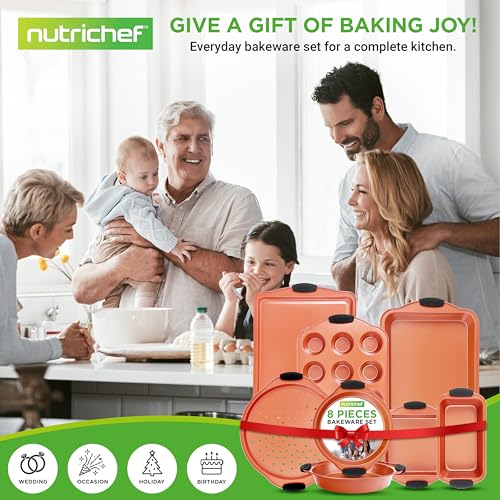 8 Piece Baking Pans Set (8 Piece Set)