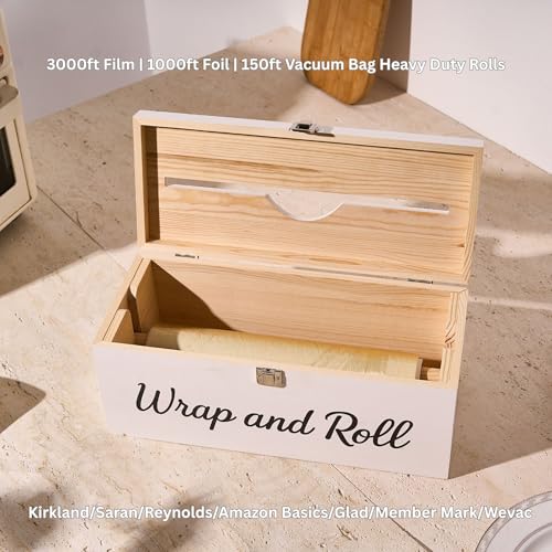 Plastic Wrap Dispenser with Cutter