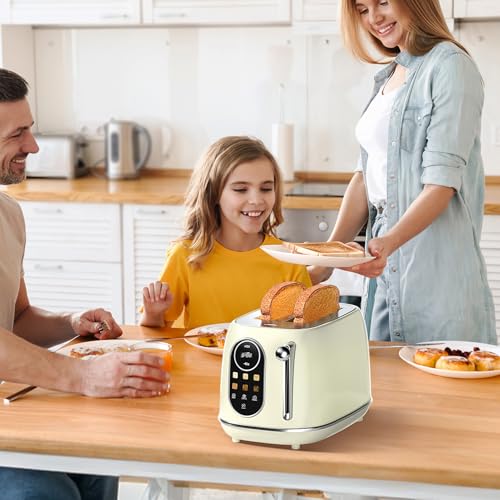 Smart Touch Screen Toaster 2 Slice (Extra Wide Slot / Beige)