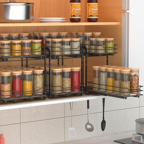 Spice Rack Organizer for Cabinet