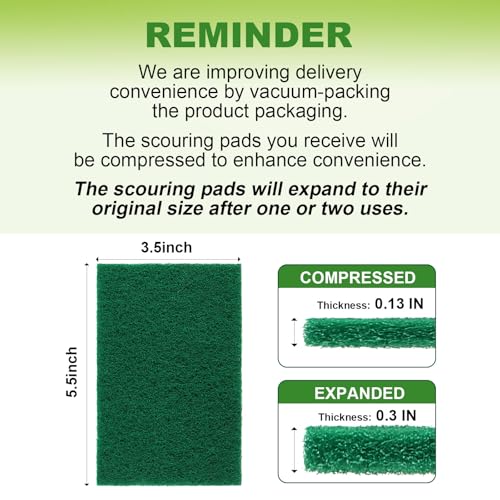 Heavy Duty Scouring Pad (96 Count)