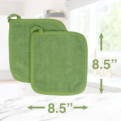 Terry Potholder & Hot Pad (4 Count)