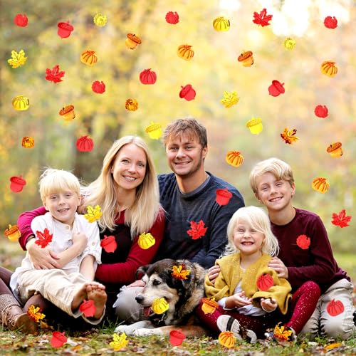 Fall Thanksgiving Glitter Confetti