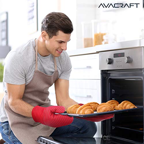 Oven Mitts Pair (Red Oven Mitts)