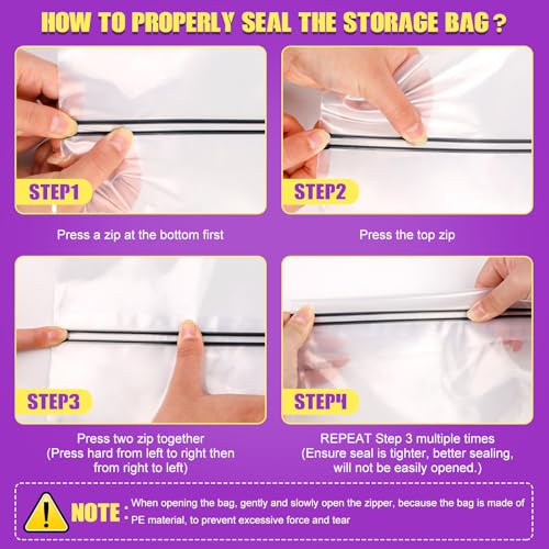 25 Gallon Storage Bags (6 Count)