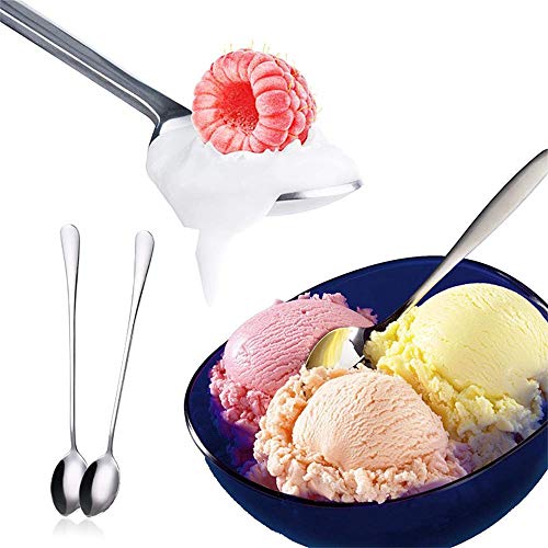 20 Piece Long Handle Iced Tea Spoon (20 Pieces Silver)