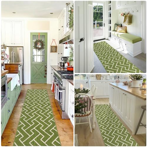 Dirt Trapper Indoor Doormat (Sage Green / 48" x 20" (Rectangular))