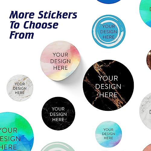 100 Custom Vinyl Stickers (100 Count)