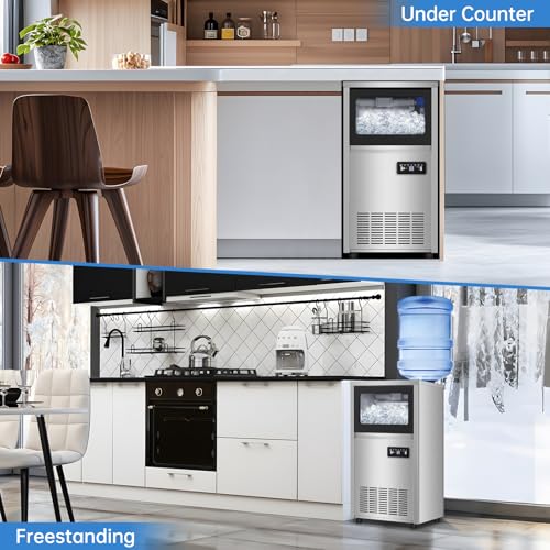 150 lbs Commercial Ice Maker Undercounter Built