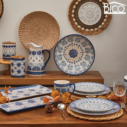 Blue Talavera Ceramic Spoon Rest for Stove Top