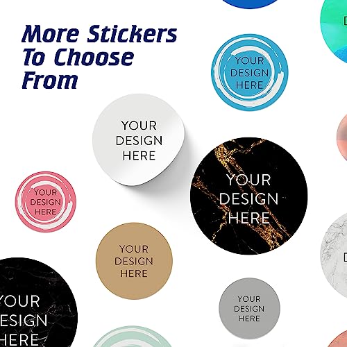 Custom Vinyl Stickers Your Image (100 Count)