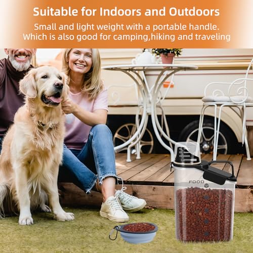 Dog Food Storage Container (Black)